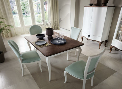 Dining set dining table 4 x chair set set dining group table classic